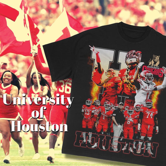 U of H Football Tee