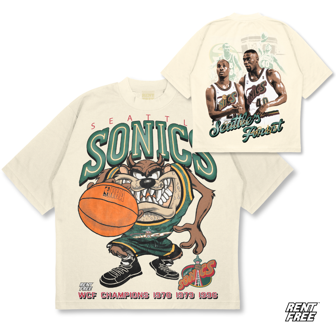 Taz SuperSonics Tee – Shop Rent Free