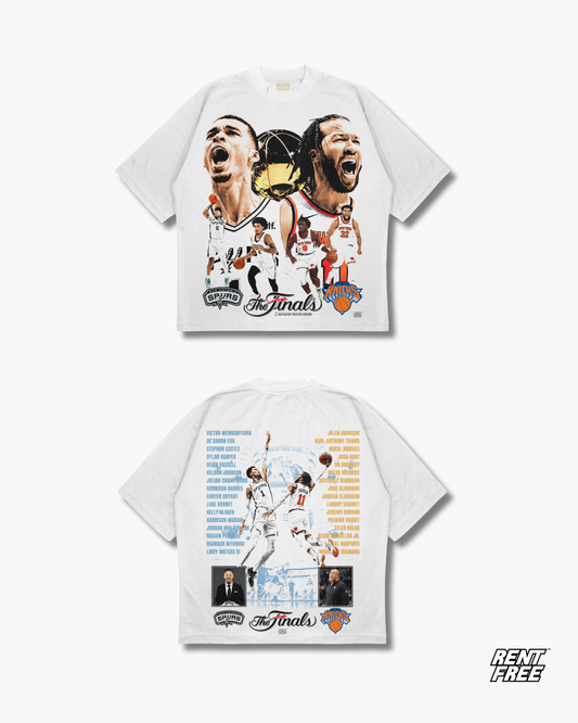 2026 Spurs vs Knicks Finals Tee
