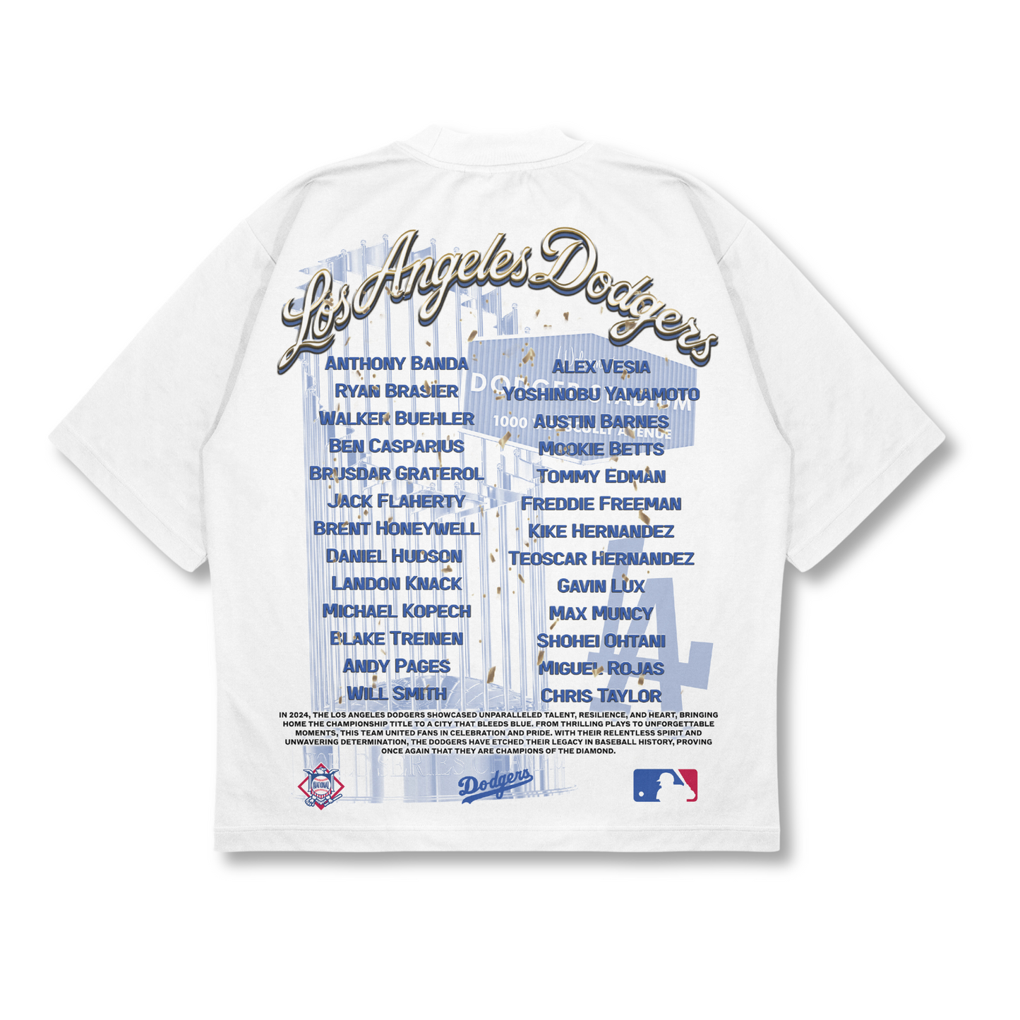 LA Dodgers World Series Tee
