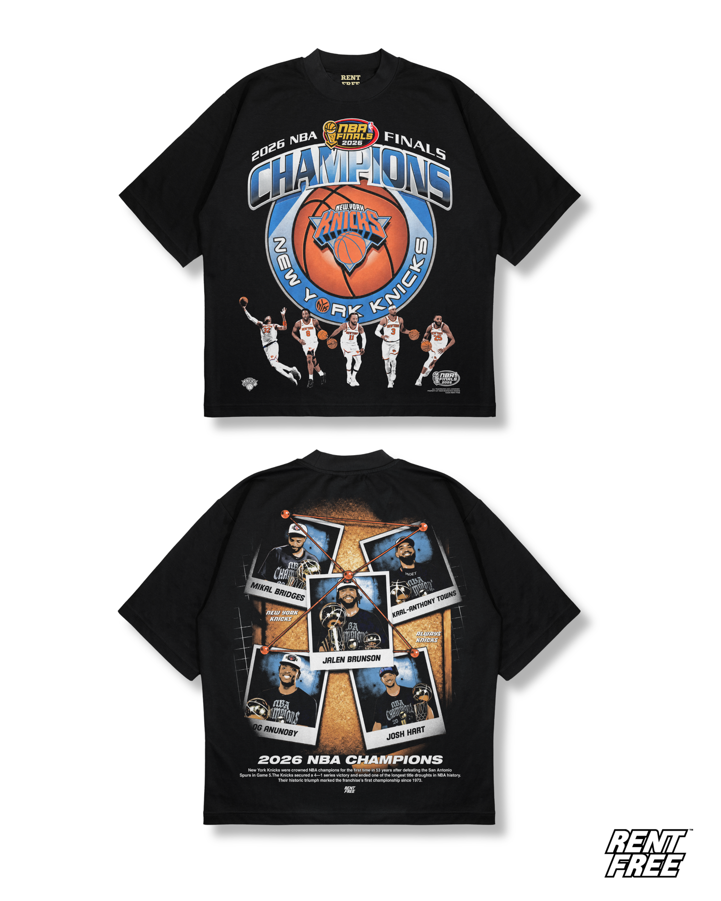 2026 Knicks Champs Tee