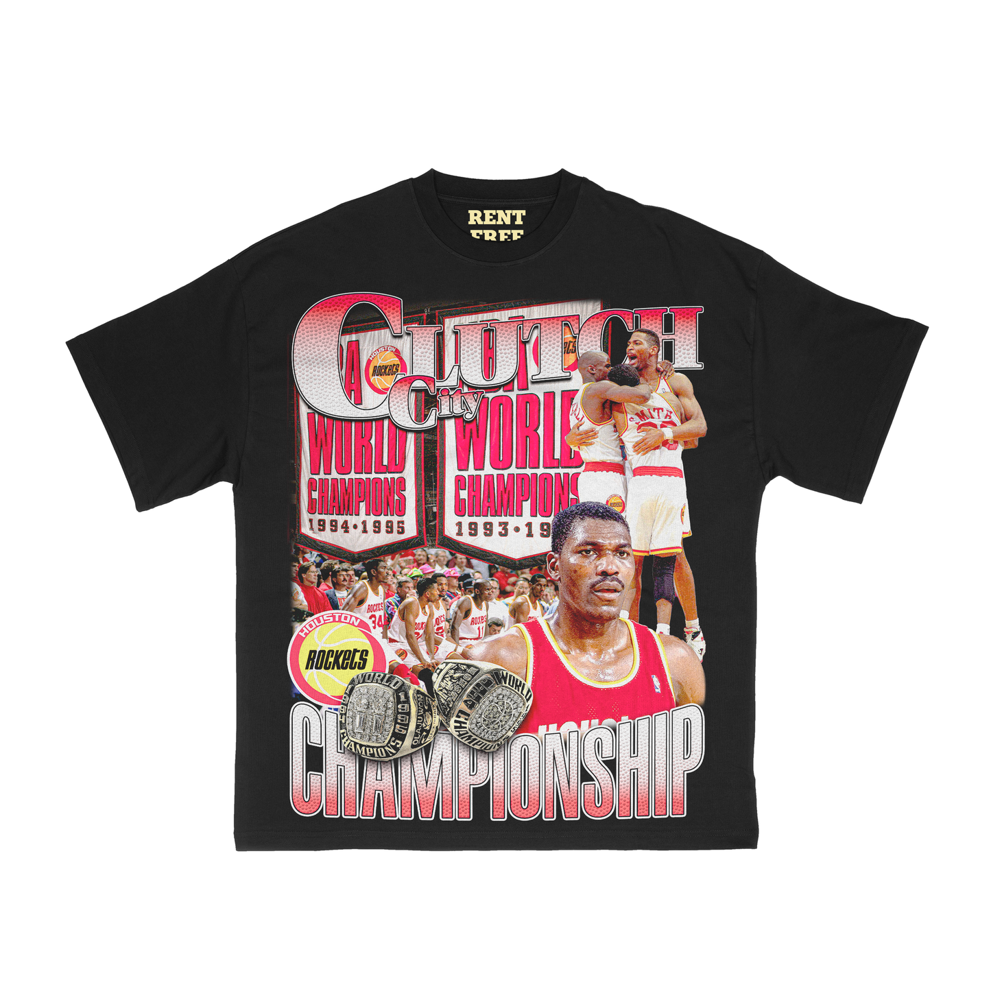 Rockets 94-95 Back to Back Tee