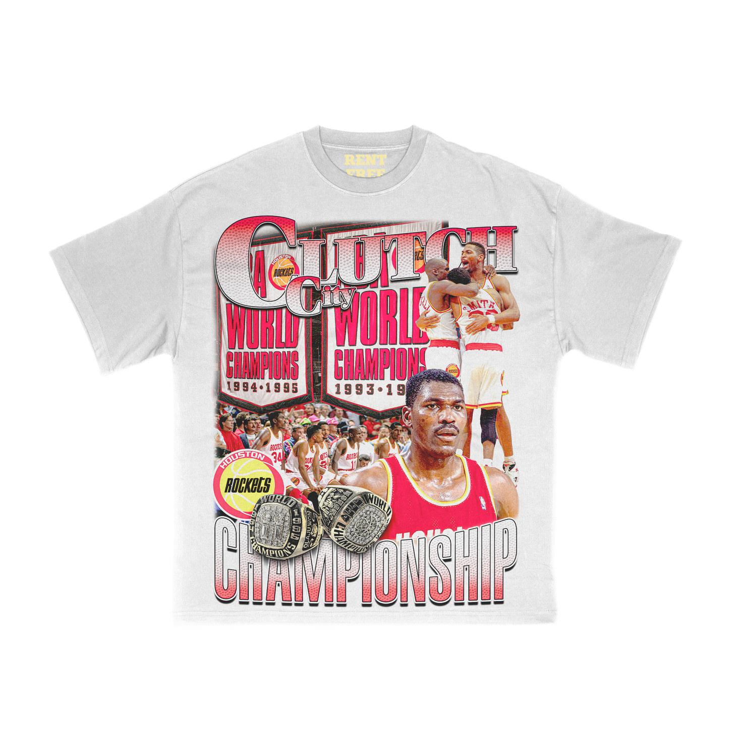 Rockets 94-95 Back to Back Tee